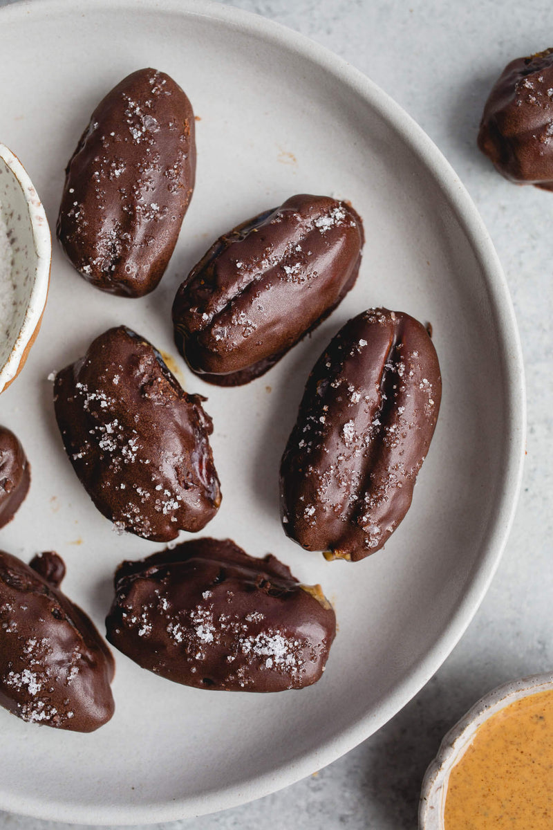 ALMOND STUFFED CHOCOLATE DATES – Body Fuel Organics
