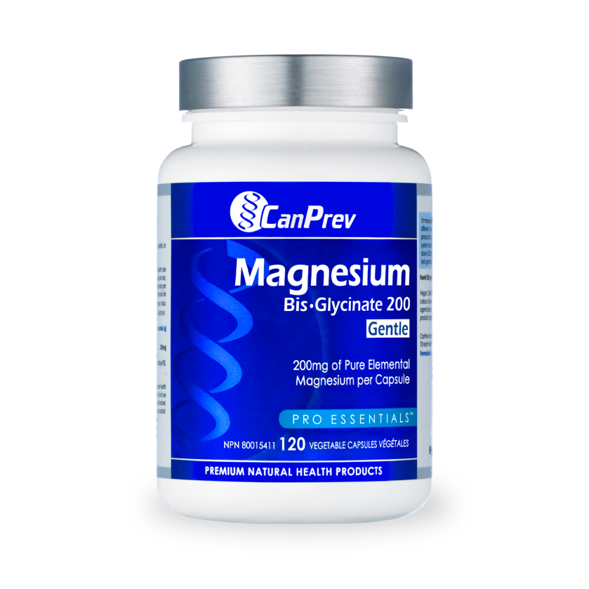 CanPrev Magnesium Bis-Glycinate 200mg Gentle 120caps