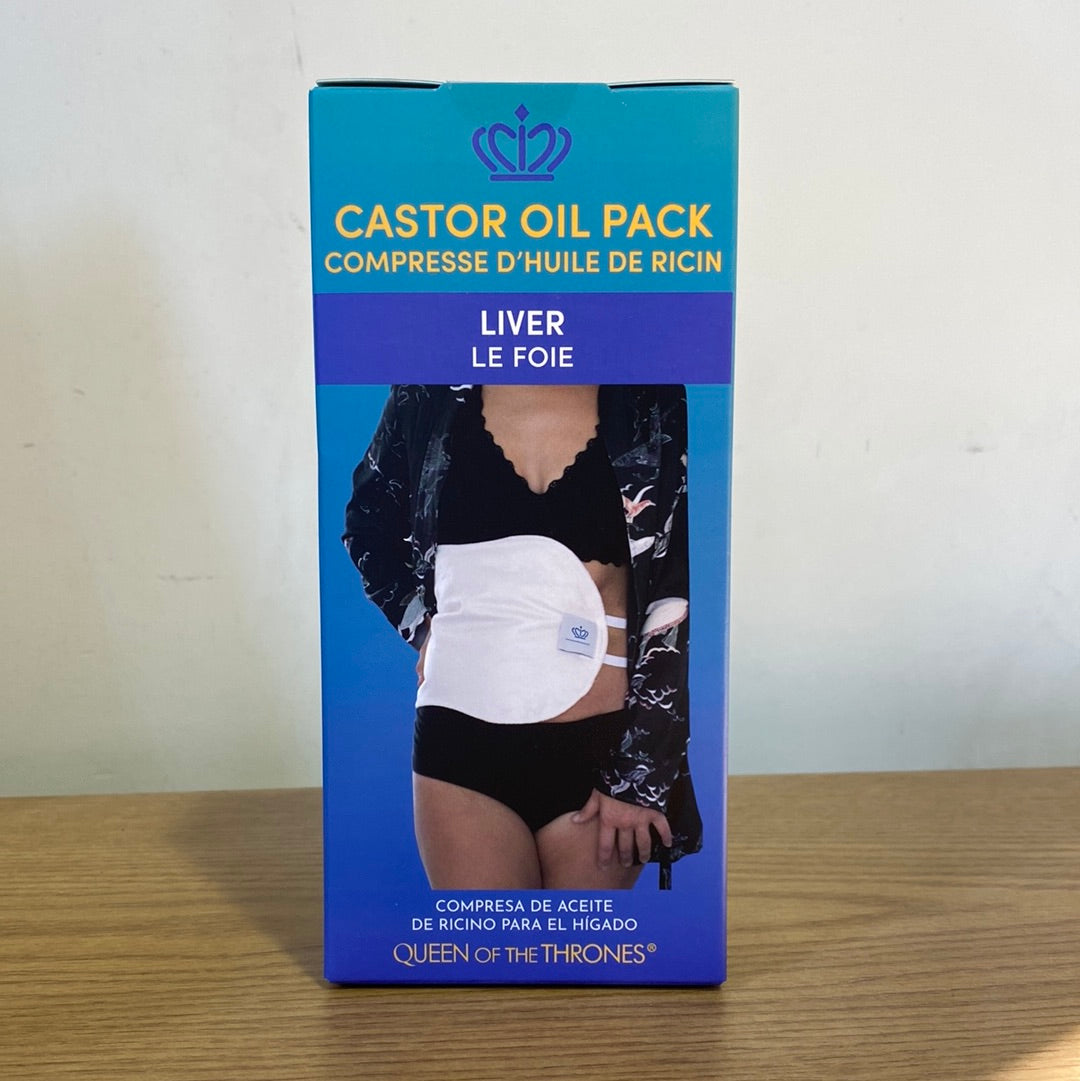 Queen of the Thrones Original Castor Oil Pack (Liver) – Body Fuel Organics