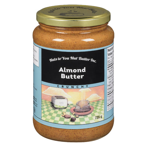 Nuts to You Almond Butter, Crunchy 735g