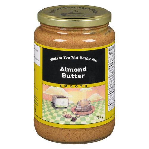 Nuts to You Almond Butter, Smooth 735g