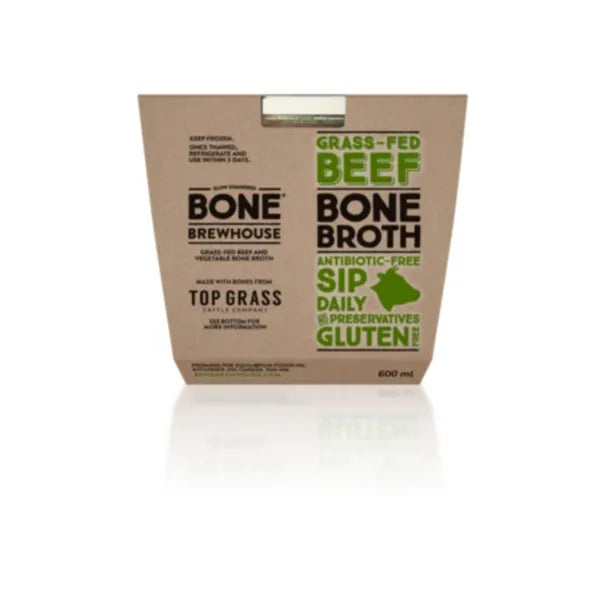 Bone Brewhouse GrassFed Beef Bone Broth, 600ml Body Fuel Organics
