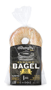O'Doughs Gluten Free Sesame Bagel THINS, 6 bagels,300g