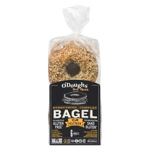 O'Doughs Gluten Free Everything Bagels THINS, 6 bagels 300g