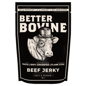 Better Bovine 100% Grass-fed Beef Jerky (50g)