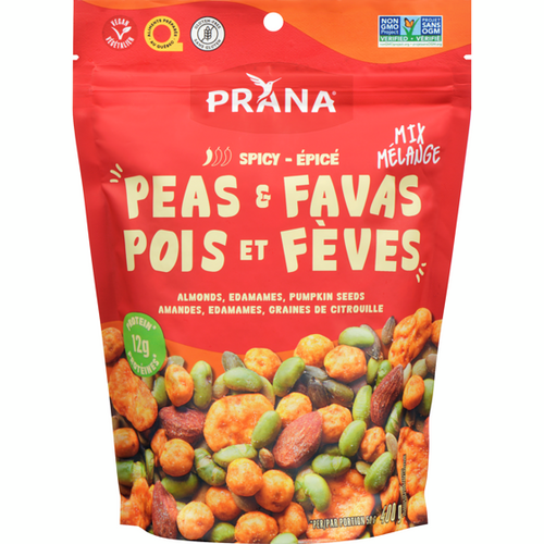 Prana Spicy Peas & Favas Mix (400g)