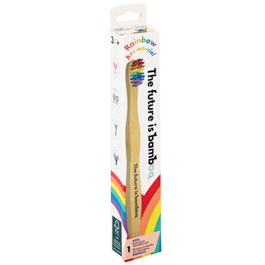 The Future is Bamboo Toothbrush Rainbow - Soft