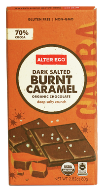 Alter Eco Burnt Caramel Chocolate Bar 80g