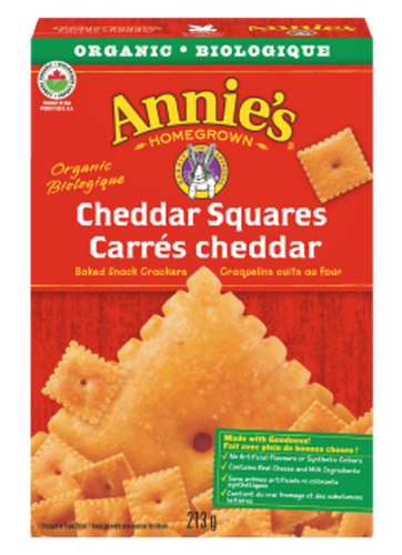 Annie's Organic Cheddar Squares (213g)