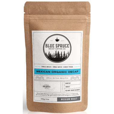 Blue Spruce Organic Mexican Decaf Coffee Beans (340g)