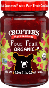 Crofter's Organic Four Fruit Spread 383ml