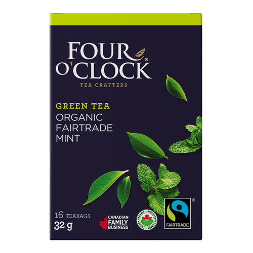 Four O'Clock Herbal Peppermint Tea (16 Tea Bags)