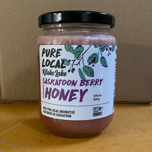 Kitako Lake Saskatoon Berry Honey (375ml)