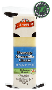 L'Ancetre Mozzarella Cheese 28% (200g)