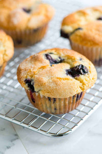THE BEST BLUEBERRY MUFFINS