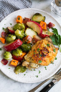 ONE PAN AUTUMN CHICKEN DINNER