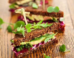 SOURDOUGH VEGGIE SANDWICH