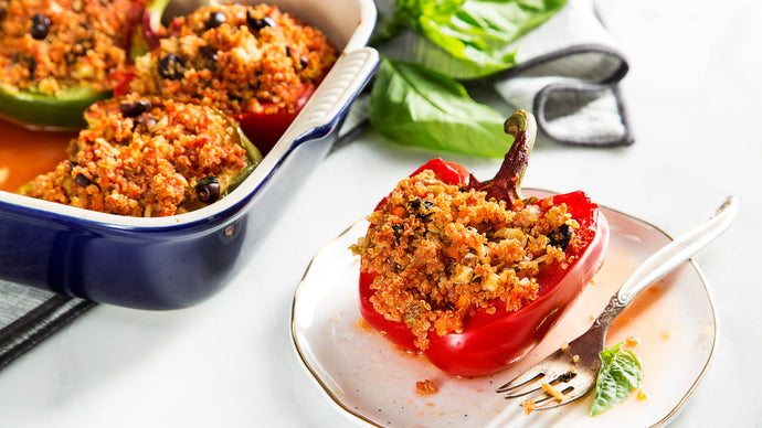 RICH AND CREAMY KETO STUFFED PEPPERS