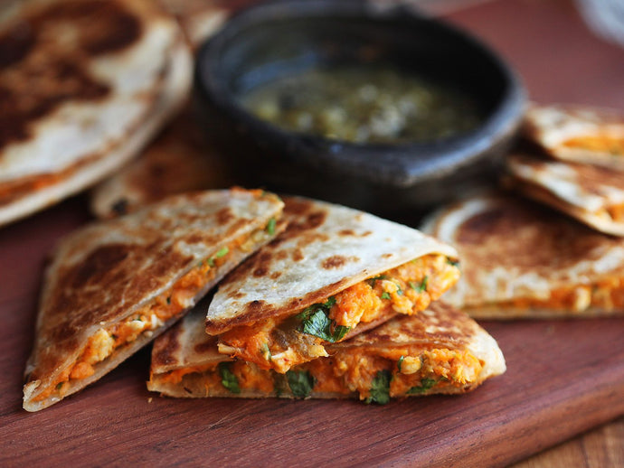 SWEET POTATO QUESADILLAS