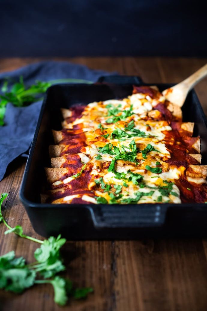 VEGGIE ENCHILADAS