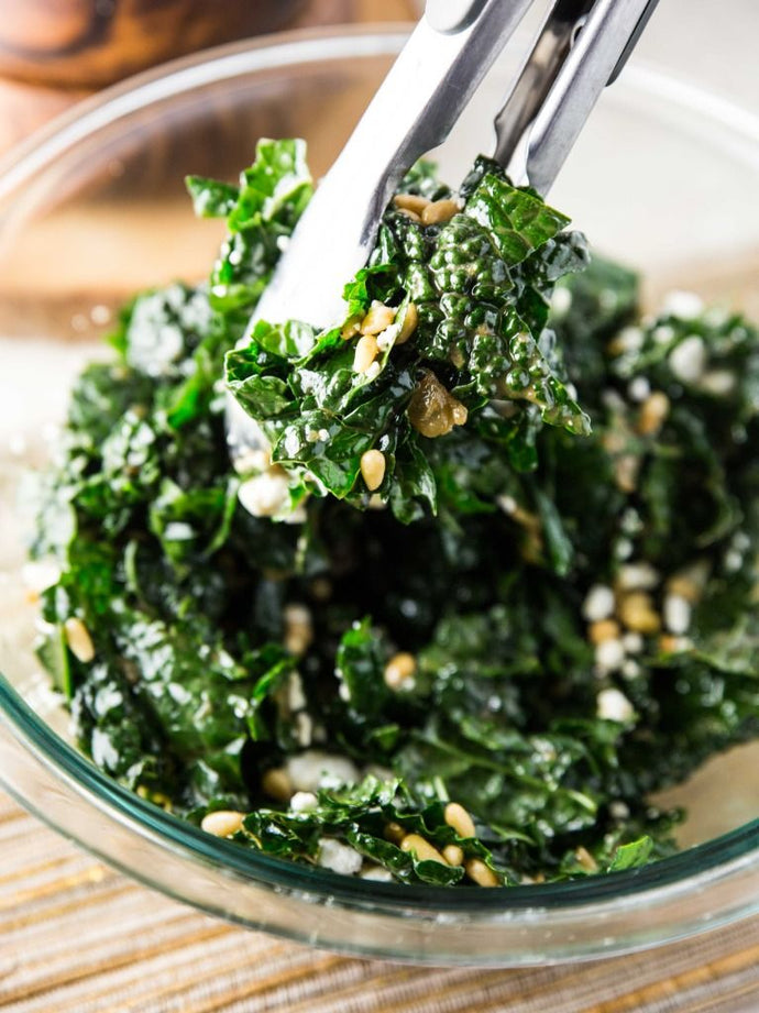 WARMED KALE SALAD