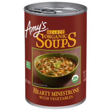 Amy's Organic Hearty Minestrone Soup 398ml