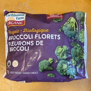 Earthbound Organic Frozen Broccoli Florets 750g