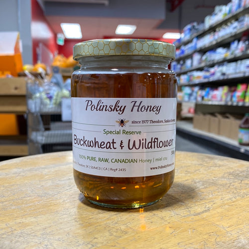 Polinsky Buckwheat & Wildflower Honey 500g