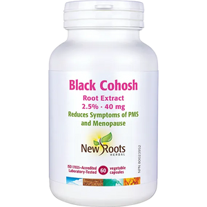 New Roots Black Cohosh - 40mg, 60vcaps