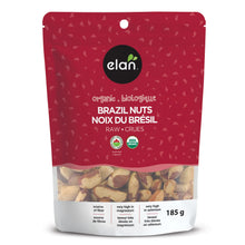 Elan Organic Brazil Nuts, Raw 185g
