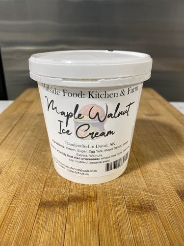 Hillside Food Maple Walnut Ice Cream (473ml)