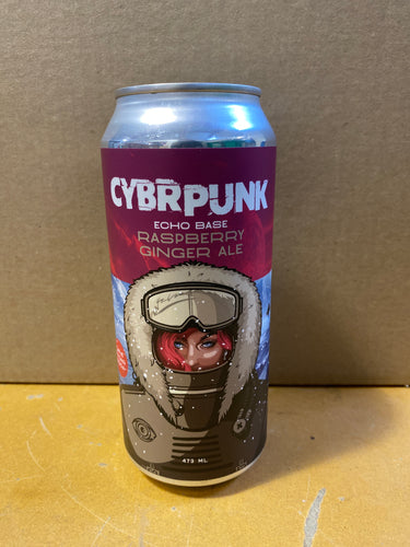 CYBRPUNK Raspberry Ginger Ale 473ml