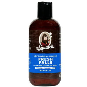 Dr. Squatch Men's Natural Shampoo, FRESH FALLS, 236ml