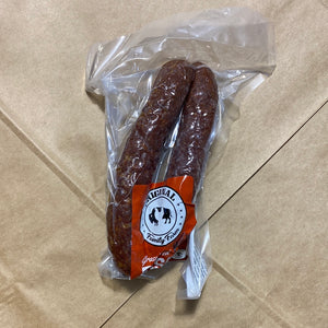 Original Family Farm Bison Chicken Garlic Sausage (2 Pack)