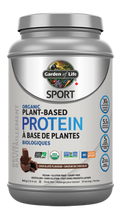 Garden of Life Sport Organic Plant Based Protein, Chocolate 840g