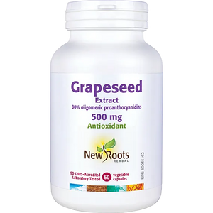New Roots Grapeseed Extract, 500mg 60vcaps