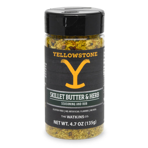 Yellowstone Skillet Butter & Herb Seasoning and Rub, 135g