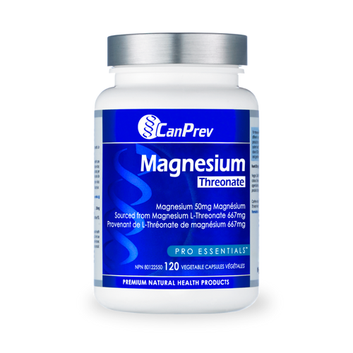 CanPrev Magnesium Threonate 50mg, 120vcaps