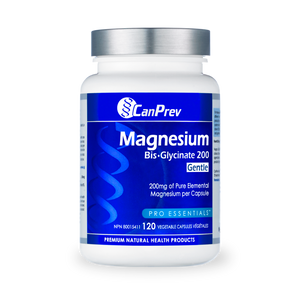 CanPrev Magnesium Bis-Glycinate 200mg Gentle 120caps