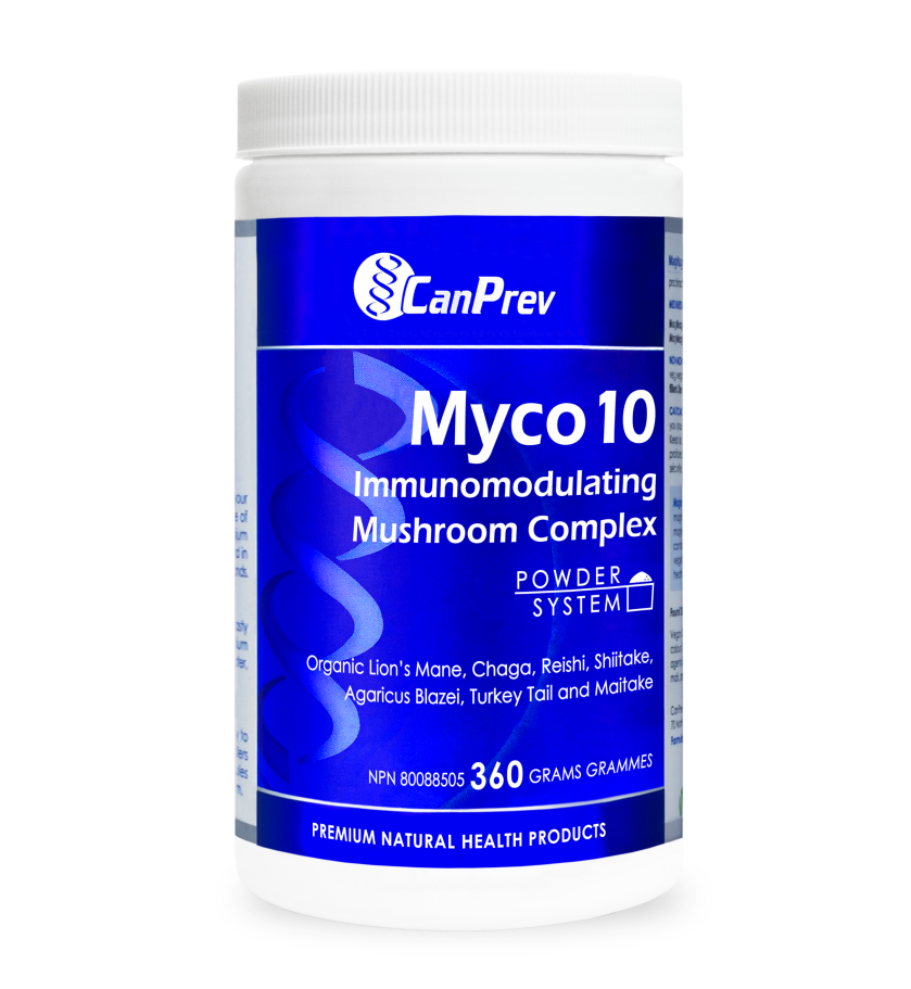 CanPrev Myco10, Immunomodulating Mushroom Complex Powder, 360g