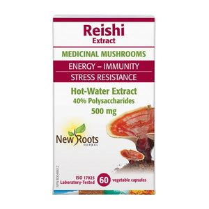 New Roots Reishi 500mg 60 vcaps