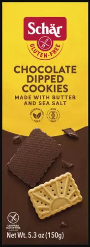 Schar Chocolate Dipped Cookies, 150g