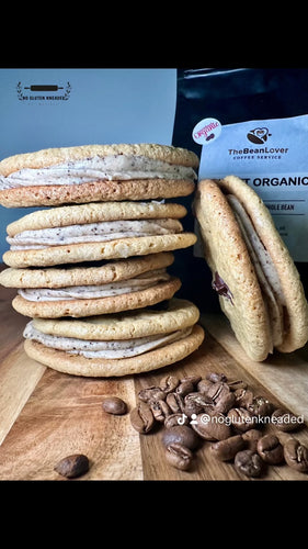 No Gluten Kneaded Coffee Cream Sandwich Cookie