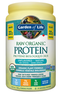 Garden of Life Raw Org Protein, Unflavored, 568g