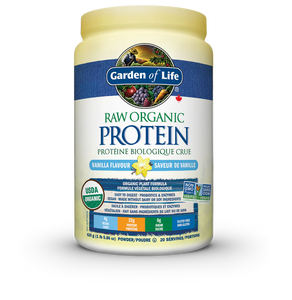 Garden of Life Raw Org Protein Powder, Vanilla 620g