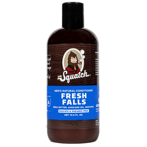 Dr. Squatch Men's Natural Conditioner, FRESH FALLS 340ml