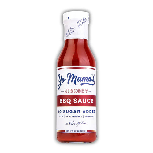 Yo Mama BBQ Sauce , Hickory, (Keto), 385ml