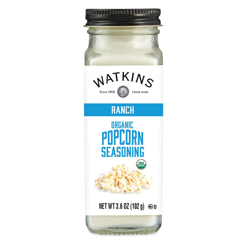 Watkins Organic Ranch Popcorn Seasoning, 102g