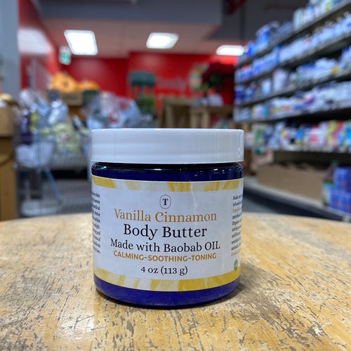 Theresa's Naturals Body Butter Shea Mango w/ Vanilla Cinnamon (4oz)