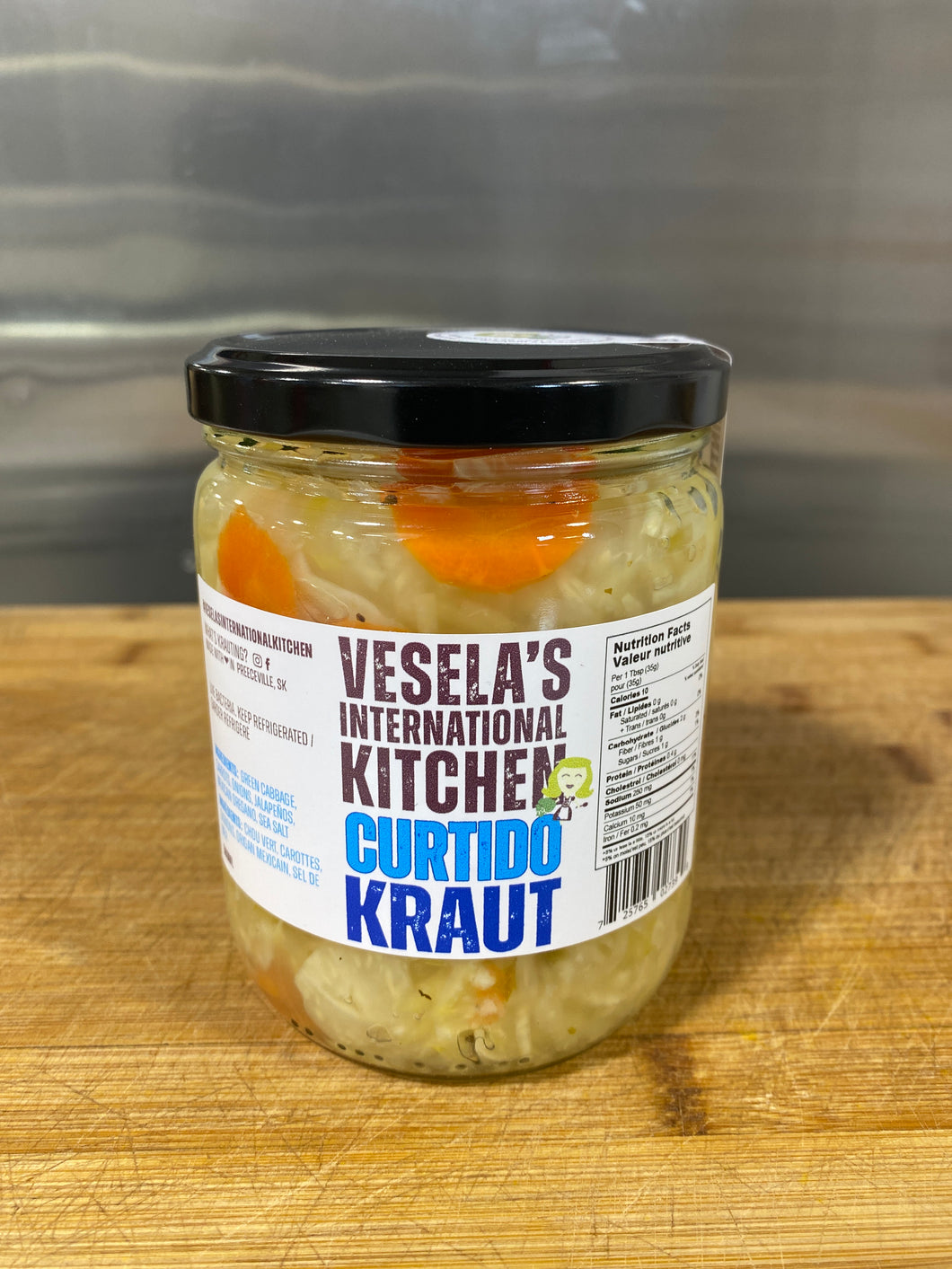 Vesela's Curtido Kraut (500ml)